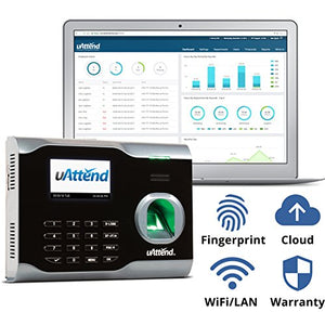 uAttend BN6500 Wi-Fi Biometric Fingerprint Time Clock