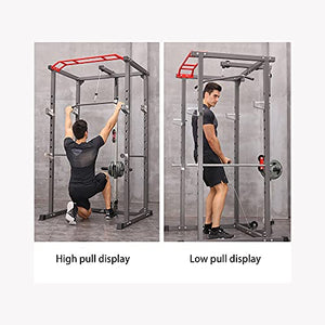 YIBOBA Strength Rack Power Cage Fitness Power Zone,Home Gym for Weightlifting Bodybuilding,Strength Training