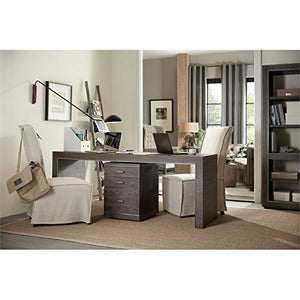 Hooker Furniture House Blend 74" Writing Desk in Gorgeous Gray