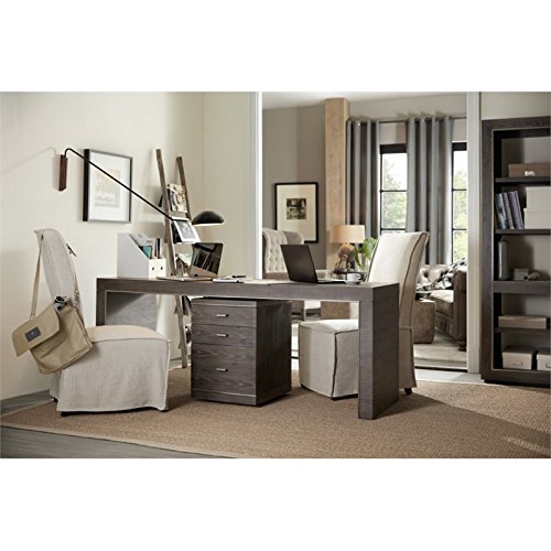 Hooker Furniture House Blend 3 Drawer Mobile File Cabinet in Gray