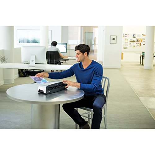 Fellowes Laminator Neptune 3 125, Rapid 1 Minute Warm-up Laminating Machine, Auto Features with Laminating Pouches (5721401)