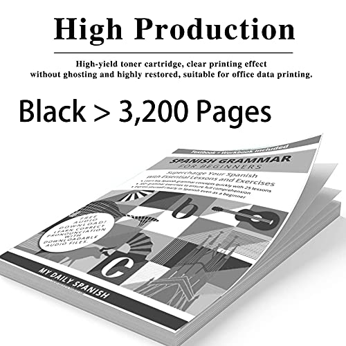 6 Pack Black Compatible TN820 TN-820 Toner Cartridge Replacement for Brother DCP-L5500DN L5600DN L5650DN MFC-L6700DW L6750DW L6900DW HL-L6200DW/DWT L6250DW L6300DW Printer Ink Cartridge