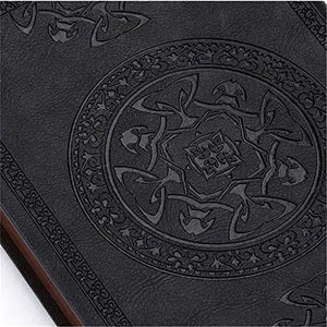XSERNR Portable Vintage Pattern PU Leather Notebook Diary Notepad Stationery Gift Traveler Journal (Color : A Size : One Size) wangdi (Color : E, Size : One Size)