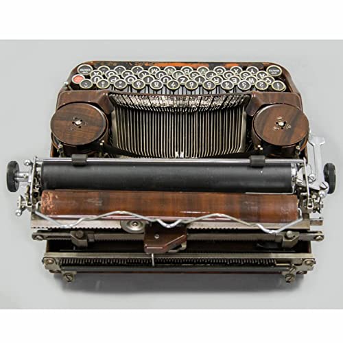 Amdsoc Antique Mechanical English Portable Typewriter - Collectibles/Gifts