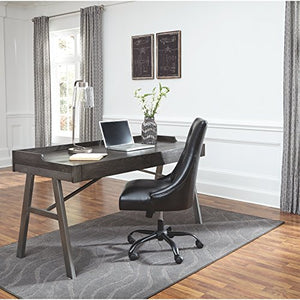 Ashley Furniture Signature Design - Raventown Home Office Desk - Contemporary - Grayish Brown Finish