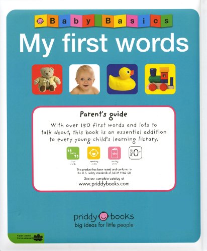 Baby Basics My First Words