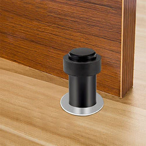 None Stainless Steel Adhesive Door Stopper - Shock Proof & Anti-Scratch Hardware