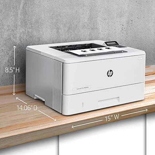 HP Laserjet Pro M404dw Wireless Monochrome Laser Printer - 40 ppm, 1200x1200 dpi, Auto Duplex Printing