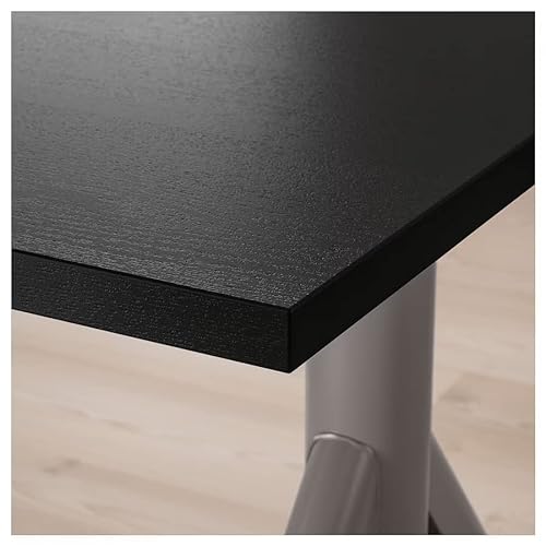 ATAADINE Smart Phone Controlled Standing Desk Converter Height Adjustable Large Desktop Stand Up Desk - Home Office Dual Monitor Compatible