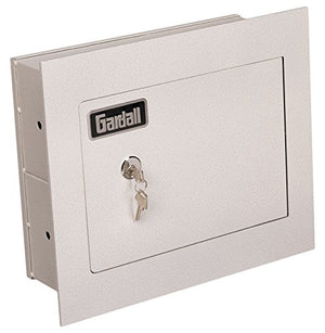 Gardall WS1314-T-K 4" Concealed Wall Safe with Single Key Lock, Tan