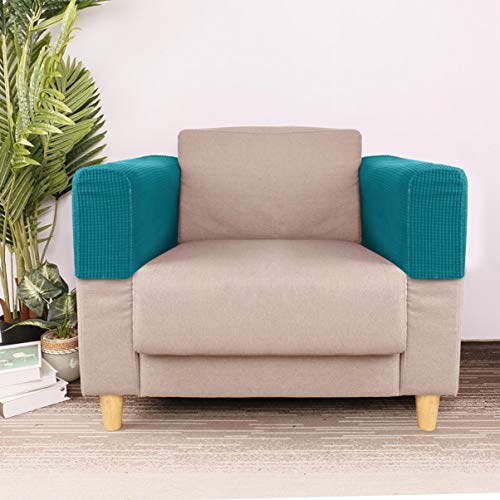 SaditY Arm Chair Armrest Protector Covers - Set of 2 | Polyester Universal Sofa & Car Armrest Cover