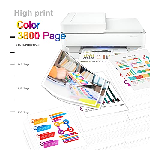 4 Pack (1BK+1C+1M+1Y) TN336 Compatible TN336BK TN336C TN336M TN336Y High Yield Toner Cartridge Replacement for Brother HL-L8250CDN L8350CDW MFC-L8600CDW 9460CDN L8850CDW L8650CDW Printer