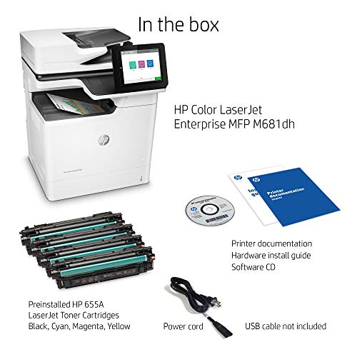 HP Color Laserjet Enterprise MFP M681dh (J8A10A)