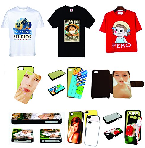 15"x15" 8in1 Professional Sublimation Heat Transfer Machine WF-3720 Printer CISS KIT