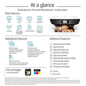 HP ENVY Photo 7155 All-in-One Photo Printer with Wireless Printing, Instant Ink ready (K7G93A)