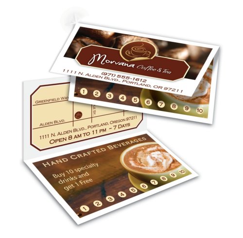 Avery Folded Two-Side Printable Clean Edge Business Cards for Laser Printers, White, Matte, Pack of 120 (5820)