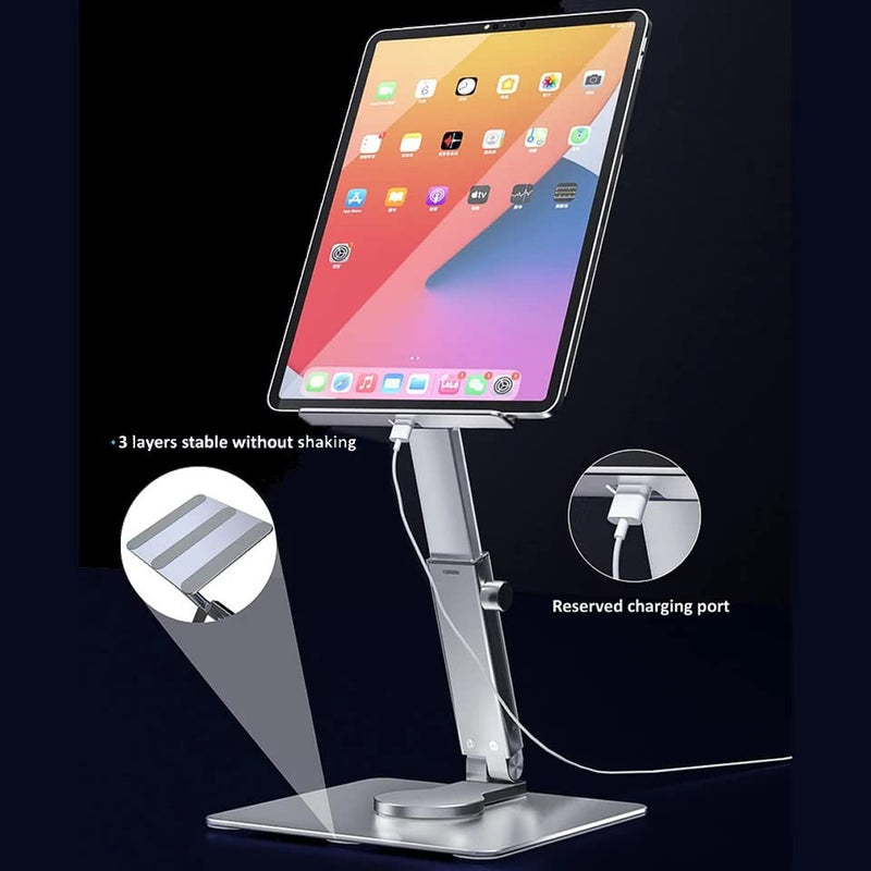 GYZX Tablet Stand Desk Adjustable Foldable Holder Laptop Notebook Support (Color : A)