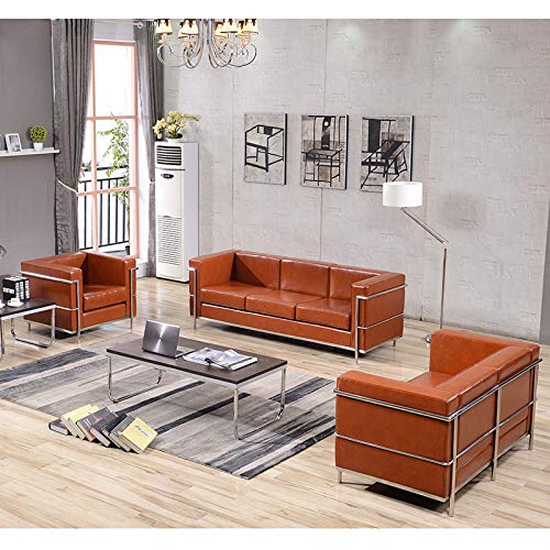 LIVING TRENDS Marvelius Rebecca Series Reception Set in Cognac