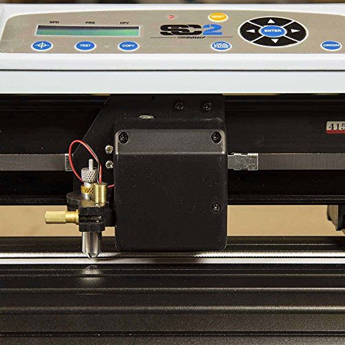 28" SC2 Vinyl Cutter Plotter Machine w/Catch Basket, Oracal 651, Tape, Tools (Signshop Bundle)