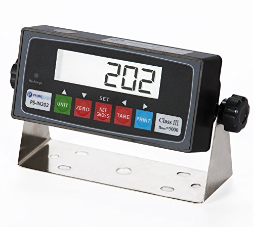 PS-10KF 40″x40″ 10,000x1lb Floor Scale / Pallet Scale with Smart Scale Ready Indicator