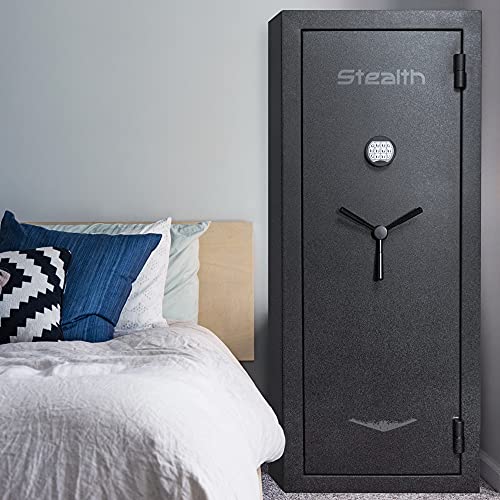 Stealth 23 Gun Safe EGS23 High Security Electronic Lock Fire and Burglary Protection 59x24x18 CA DOJ Approved