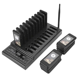 None Restaurant Waiter Service Calling System 999-Channel 20 Keyboard Pagers