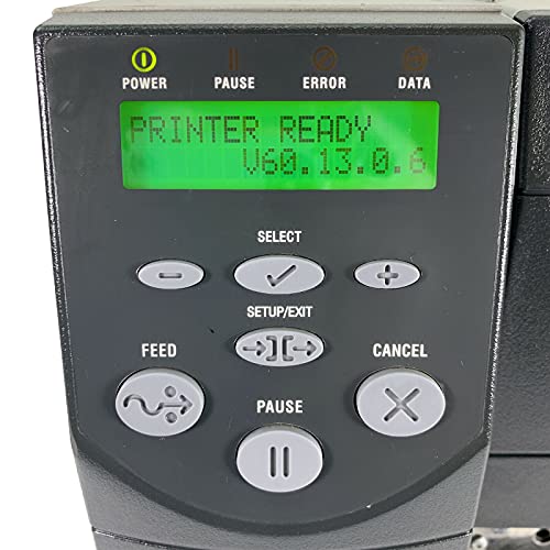 Zebra Z4MPlus Z4M89-3001-0000 Thermal Transfer Label Printer 300dpi Zebra Frmw