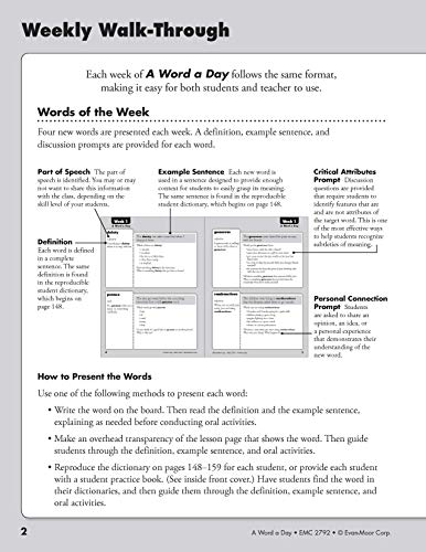 A Word a Day, Grade 2