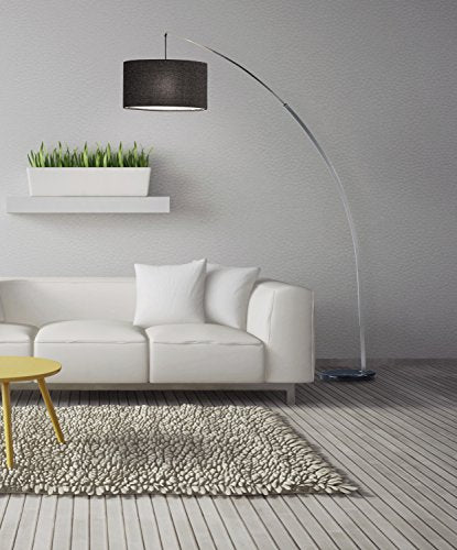 Adesso 5271-22 Rivington 84"-90" Arc Lamp, Smart Outlet Compatible