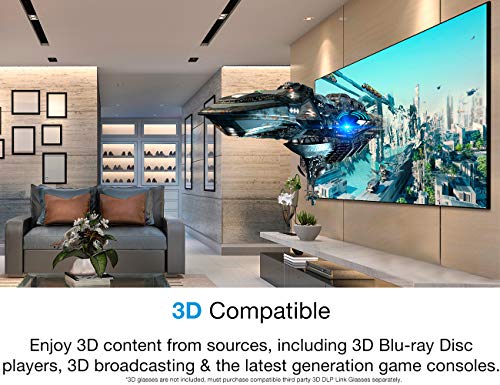 Optoma H190X HD Ready 720p Projector | Bright 3900 Lumens | 3D-Compatible | Built-In Speaker