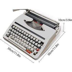 PODEC Old Fashioned Manual Typewriter with Case