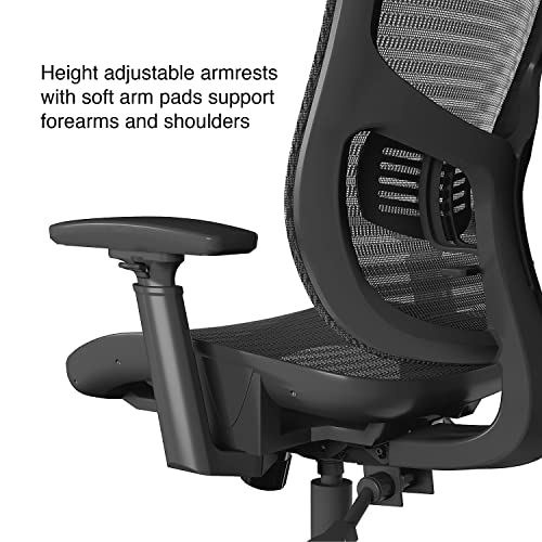 Staples 2260271 Kroy Mesh Task Chair Black