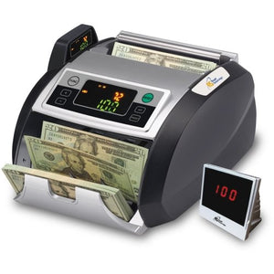 Royal Sovereign RBC-2100 Electric Bill Counter with External Display and Counterfeit Detection, 1000 bill/min Speed