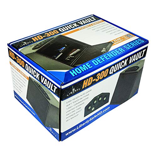 Liberty Safe Handgun Vaults Quick Vault Combo with Auto Entry, Large