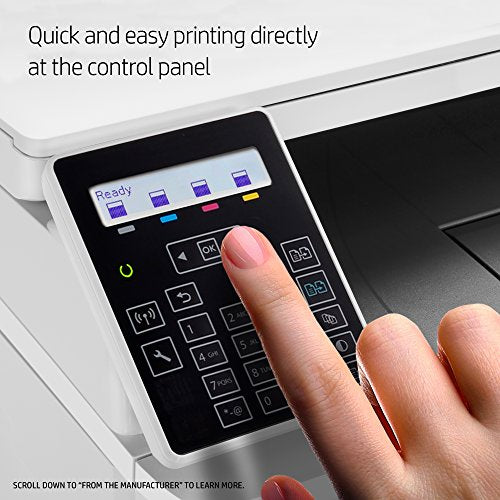 HP Color Laserjet Pro M180nw All in One Wireless Color Laser Printer with Mobile Printing & Built-in Ethernet (T6B74A)