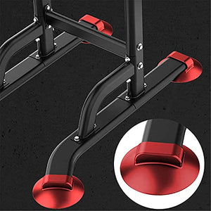 JYMBK Training Fitness Workout Station Power Tower, Multi Pull Up Bar Dip Station, Strength Training Fitness Exercise Equipment