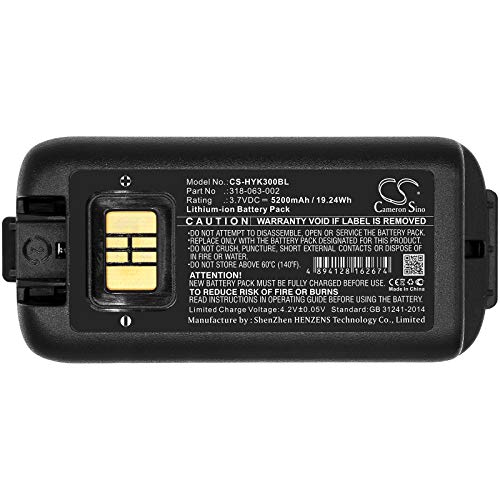 Xsplendor (25-Pack) Battery for Honeywell CK75 CK71 CK3B CK70 CK3 CK3X CK3XR CK65 - PN 318 Series