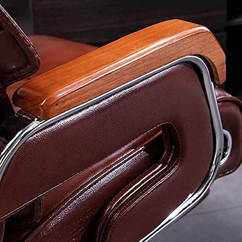 SyLaBy Ergonomic Executive Office Chair with Footrest - Microfiber Leather Swivel Desk Recline - Extra Padded Computer Chair
