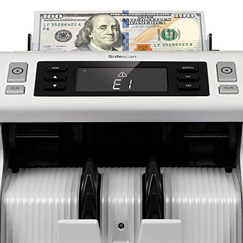 Safescan 2250 - Bill Counter for Sorted Bills with 3-Point Counterfeit Detection