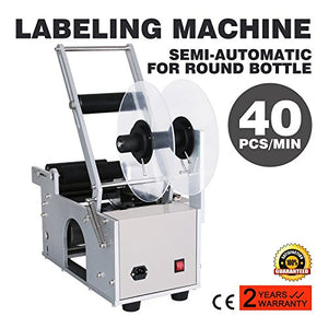 Maxwolf Label Applicator Label Applicator Machine Bottle Labeling Machine Bottle Labeler Semi-Automatic Round for 12-90 mm