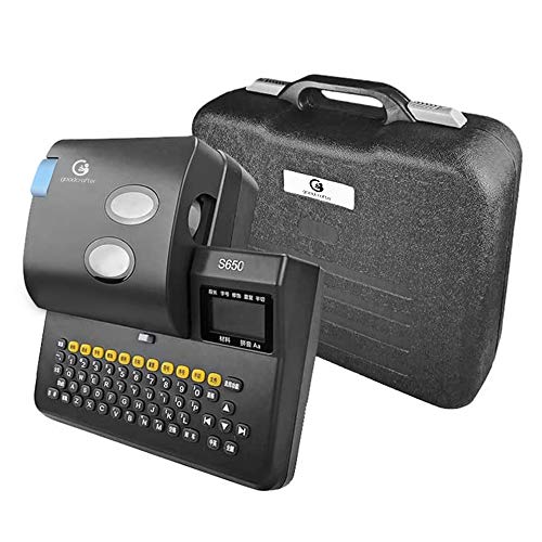 PVC Tube Printer S650E Cable ID Label Printer Wire Marking Machine for Ferrule Label Tape Printing Wire Maker
