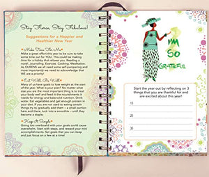 Shades of Color Grateful, Gracious, Gorgeous 2019 Weekly Inspirational Planner (IP13)