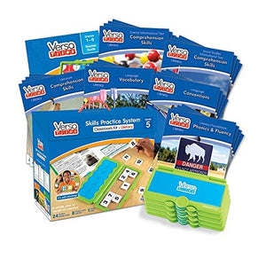 hand2mind VersaTiles Literacy Classroom Set, an Independent Self-Checking & Skill Practicing System (Grade 5), Aligned to State and National Standards