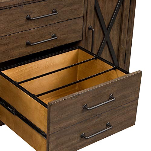 Liberty Furniture INDUSTRIES Sonoma Road Small Credenza, Light Brown, W56 x D22 x H31