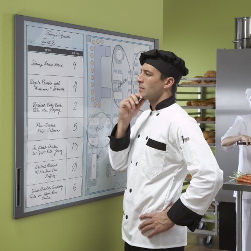 Quartet Inview Custom Whiteboard, 47.5 x 35 Inches.5 Inch Graphite Frame (72981)