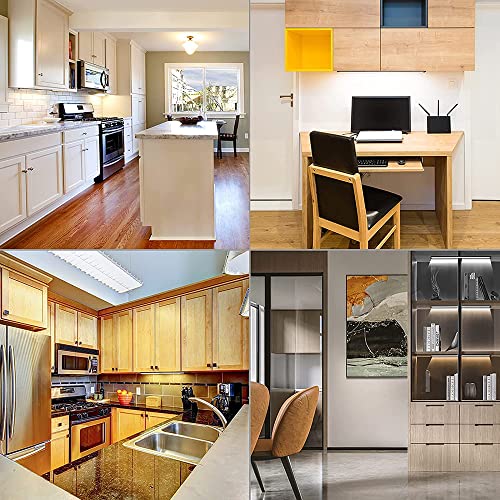 LED Closet Light Motion Sensor Under Cabinet Lighting USB Rechargeable Wireless Magnetic Stickers (Two Packs, 40cm)