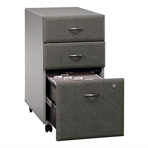 Bush Business Series A 48" Computer Desk with 3-Drawer File Cabinet