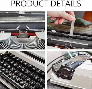 Quepiem Retro Manual Typewriter with Case - Black
