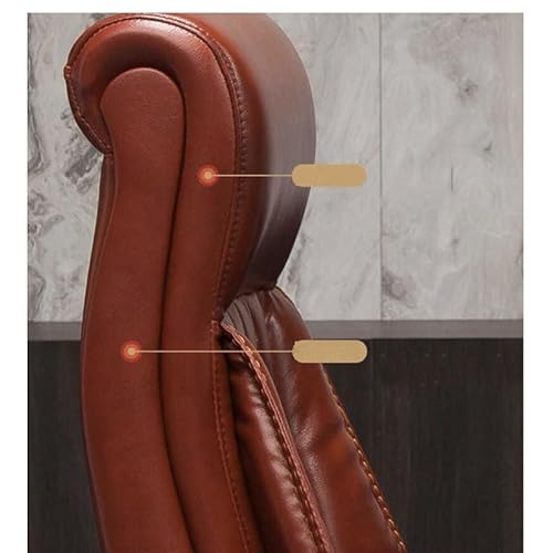 Massage Office Chair with Reclining Feature and Plush Foam Padding