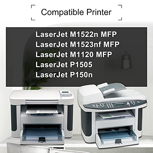 (6-PK,Black) 36A | CB436A Compatible Toner Cartridge CB436A Replacement for HP M1522n MFP M1523nf MFP M1120 MFP P1505 P1505N Printer Cartridge, Sold by NEODAYNET